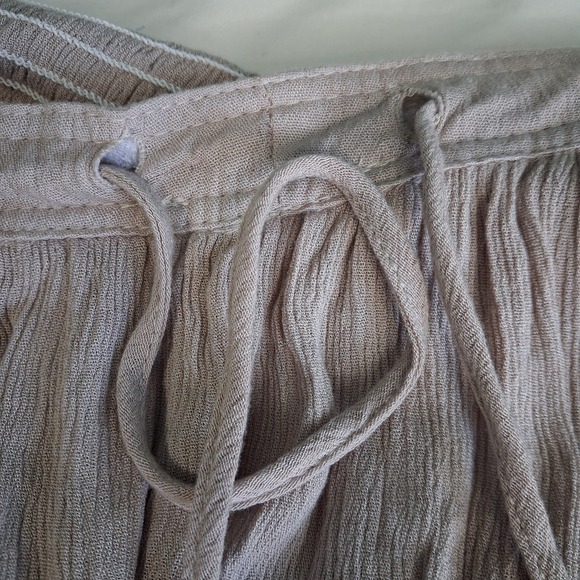 R. Vivimos Womens Sz M Smock Halter Maxi Dress Coastal Cowgirl Boho  Open Back - Picture 7 of 9